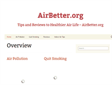 Tablet Screenshot of airbetter.org